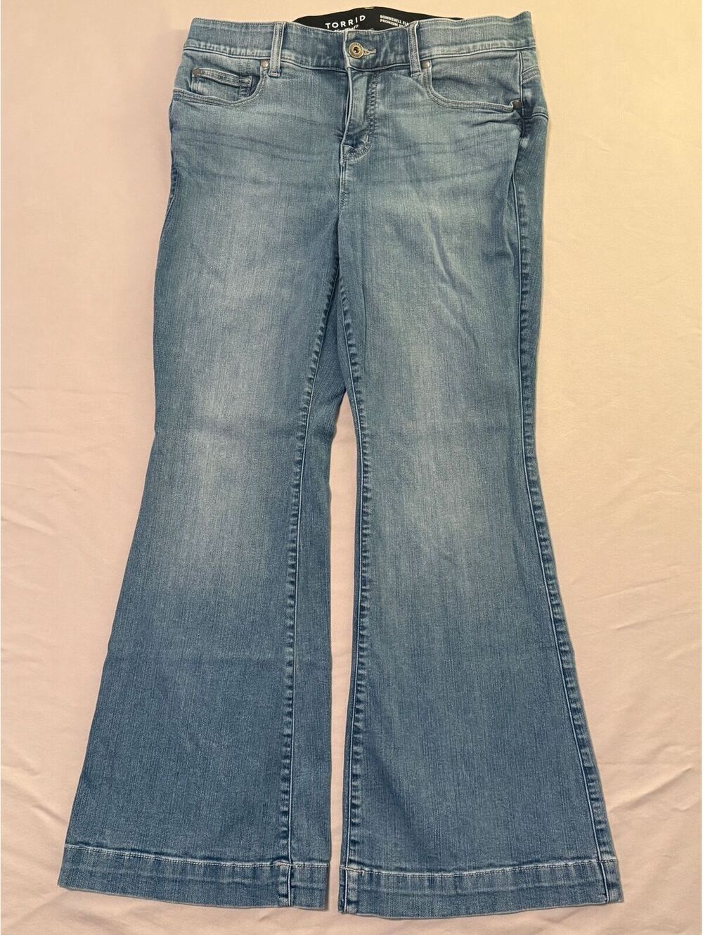 Torrid Bombshell Flare Premium Stretch Jeans